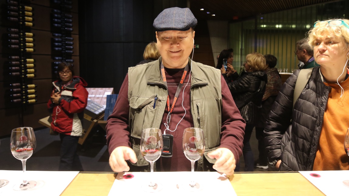 Wine tasting