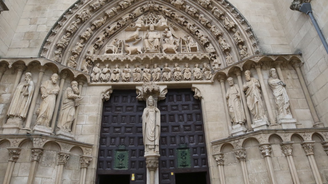 Entrance to the Catedral de Burgos