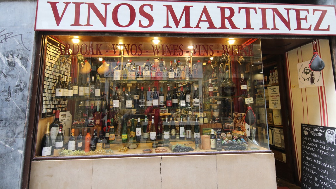 Vinos Martinez wine store