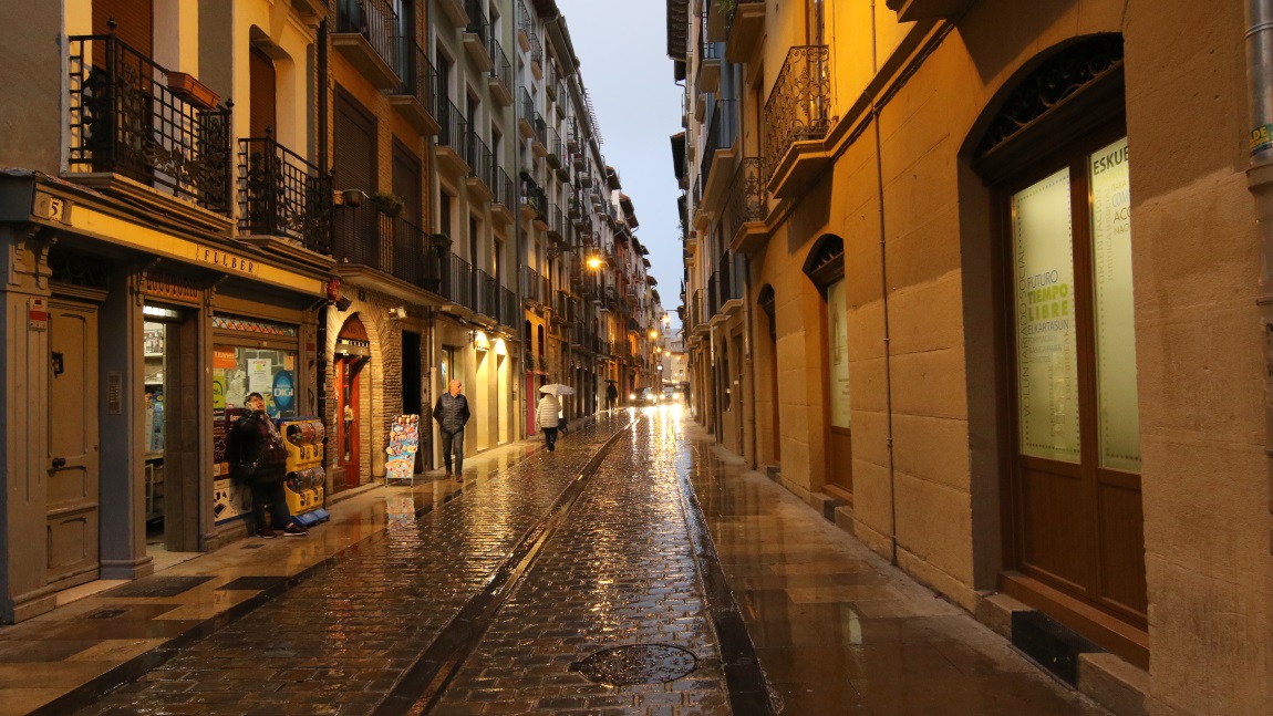 Calle Mayor in Pamplona