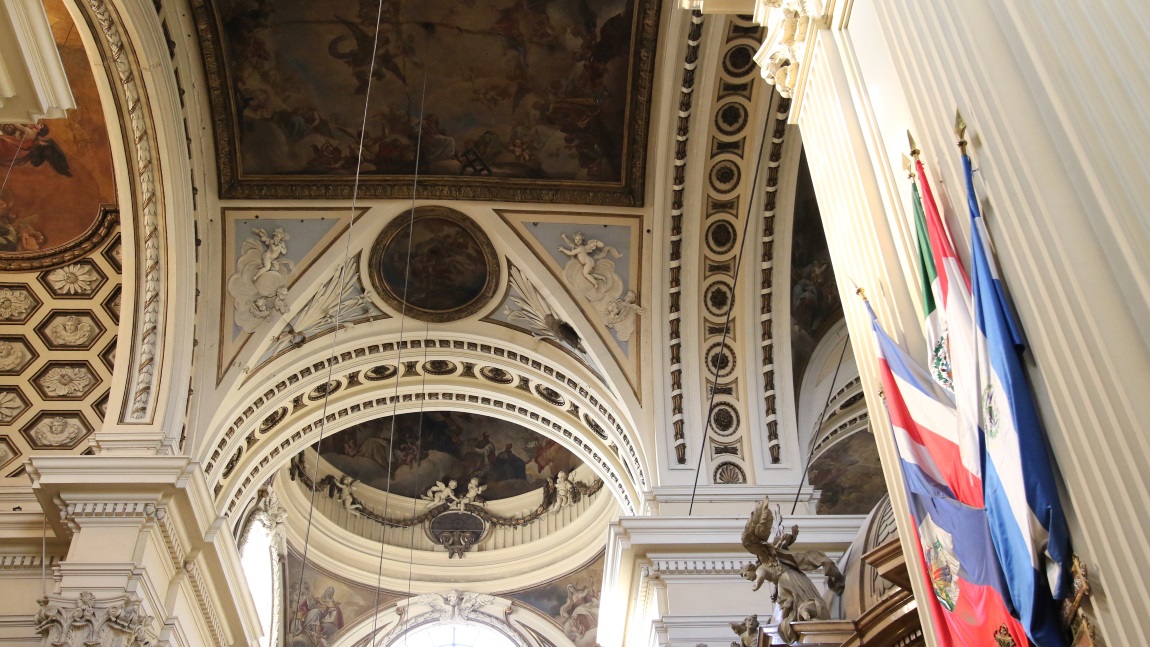 Hole in the ceiling