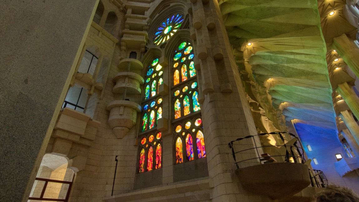 Stained glass window