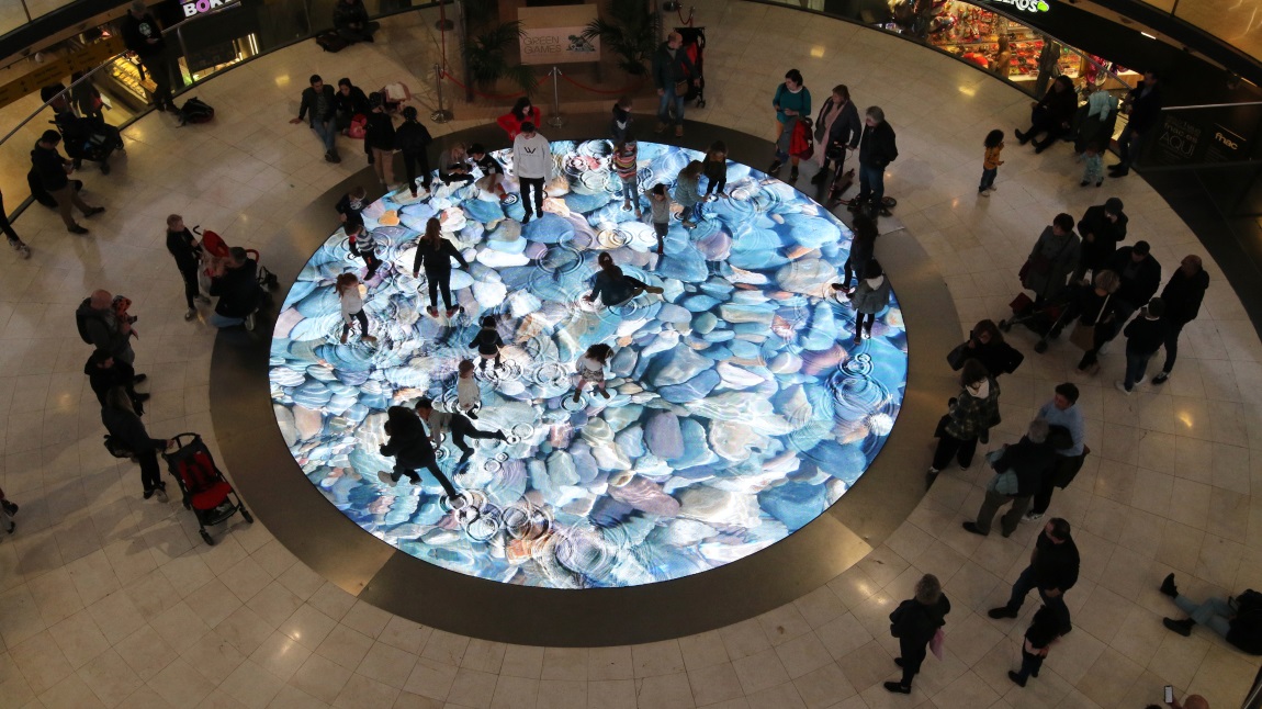 Pressure sensitive floor