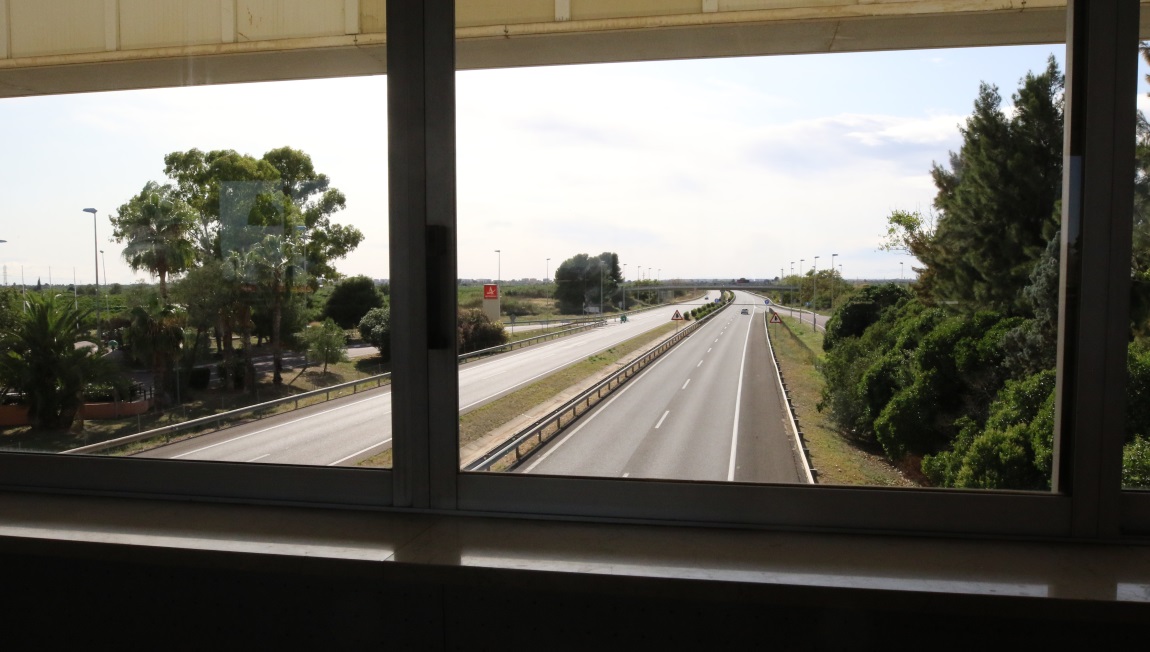 View from Autogrill