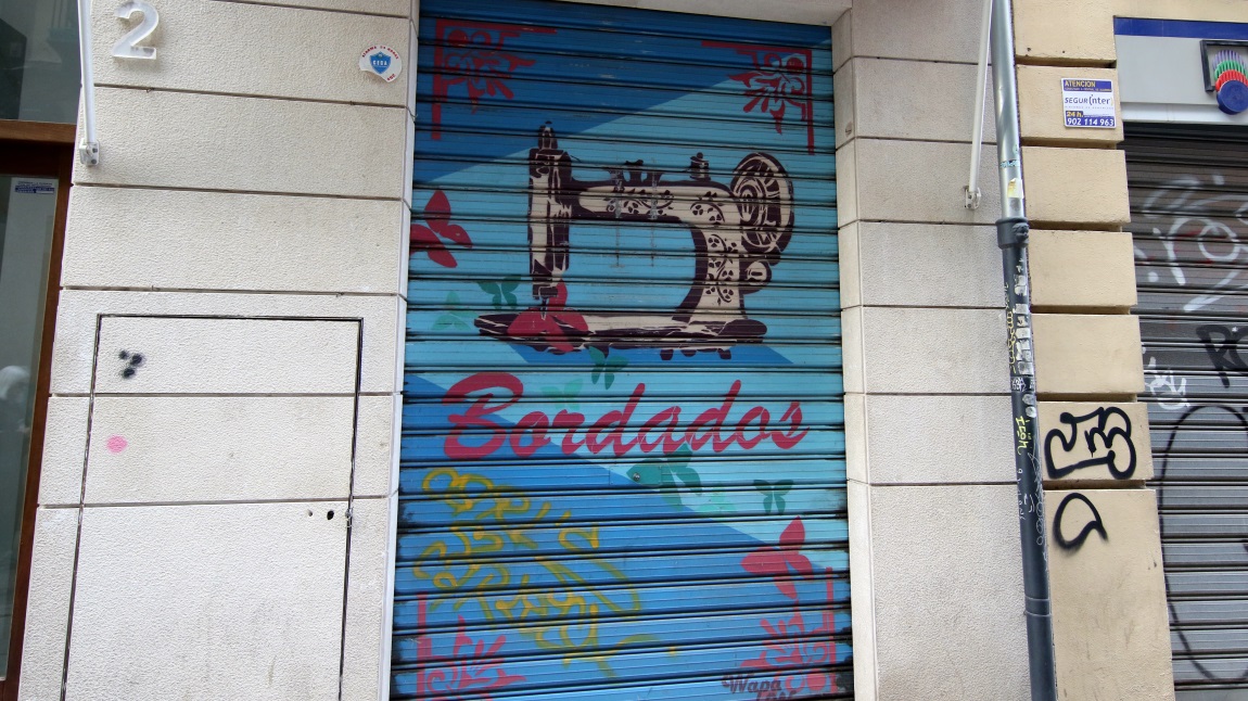 Security door painting