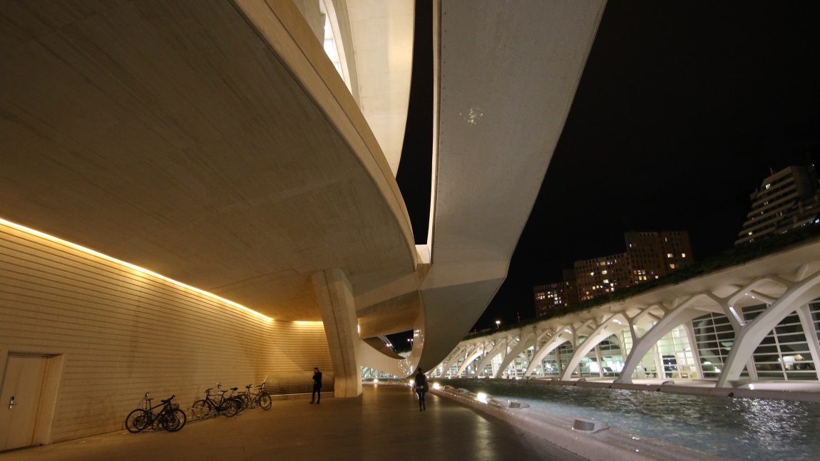 Next to the opera house