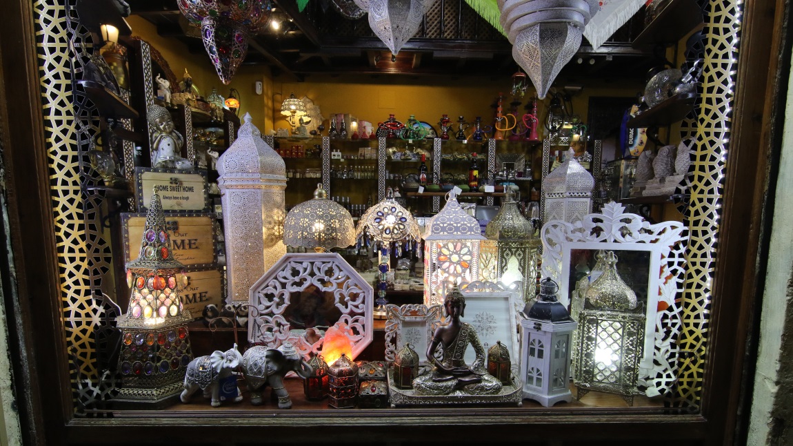 Shop window display