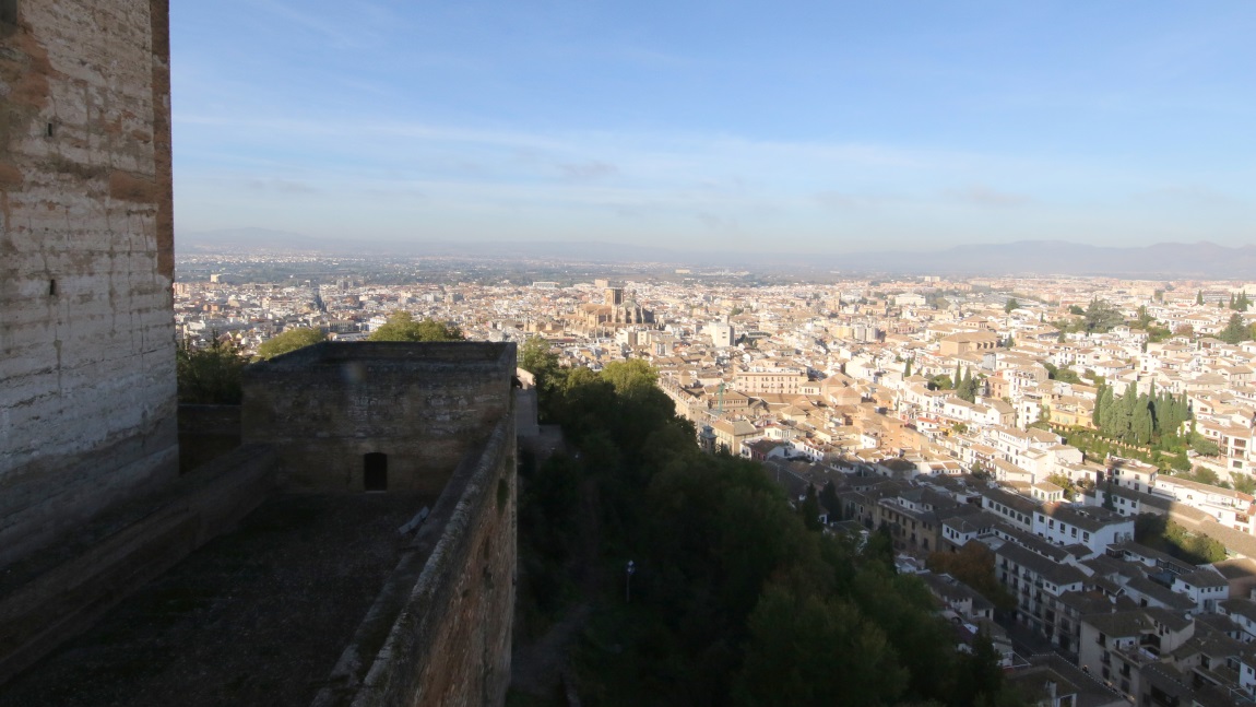 View from Torre de las Armas