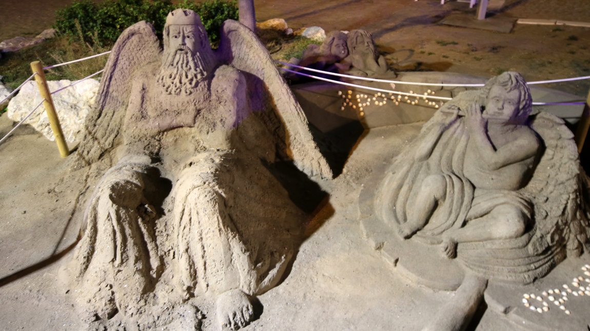 Sand sculptures