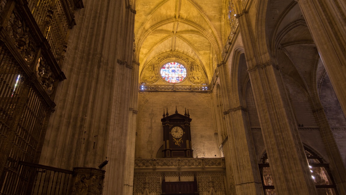 Inside the Catedral de Sevilla