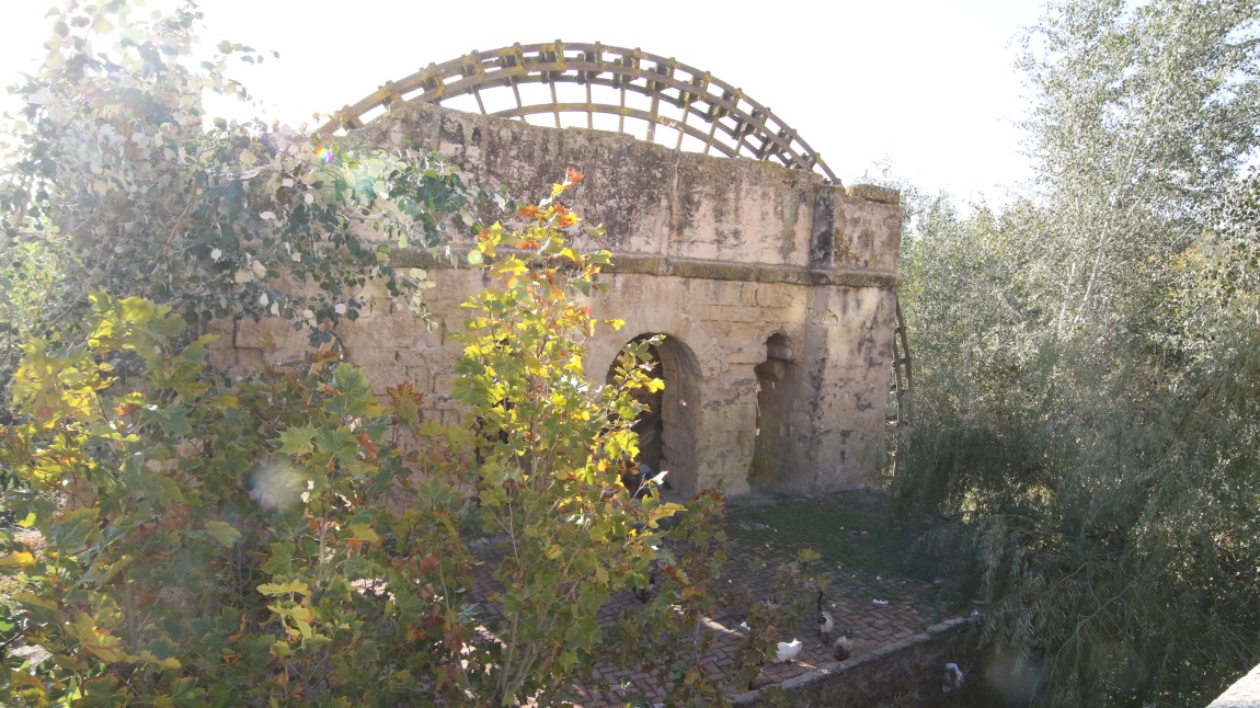 Molino de la Albolafia waterwheel
