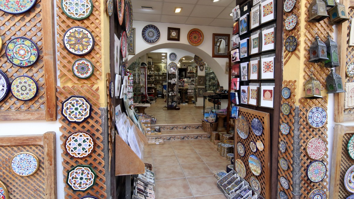 Shops near the Mosque-Cathedral