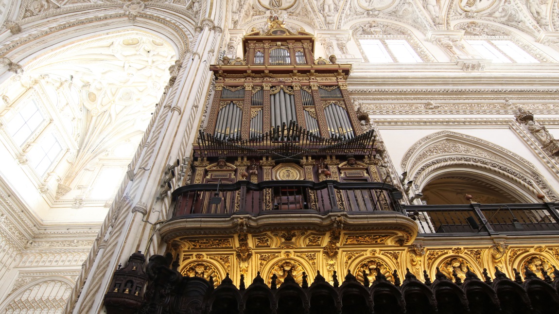 Organ in the cathedral