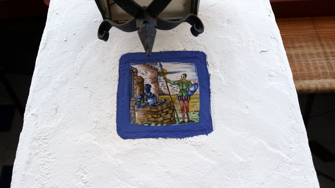 Don Quixote tile