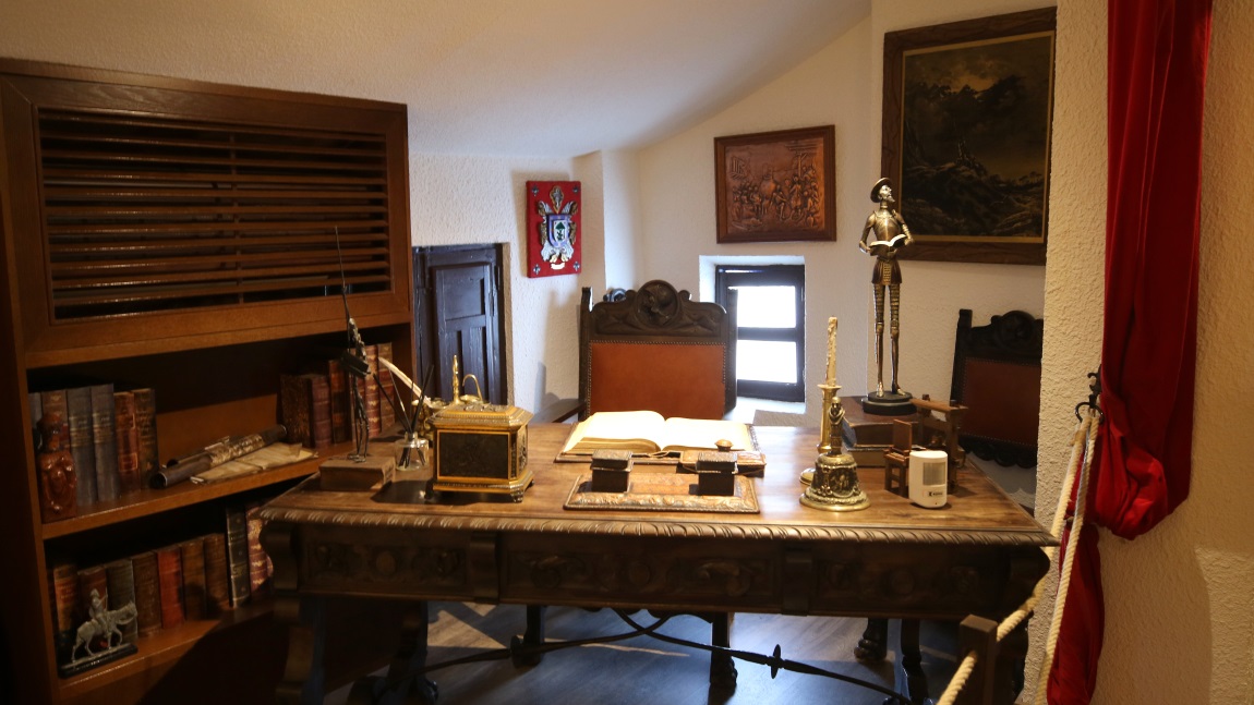 Desk of Miguel de Cervantes