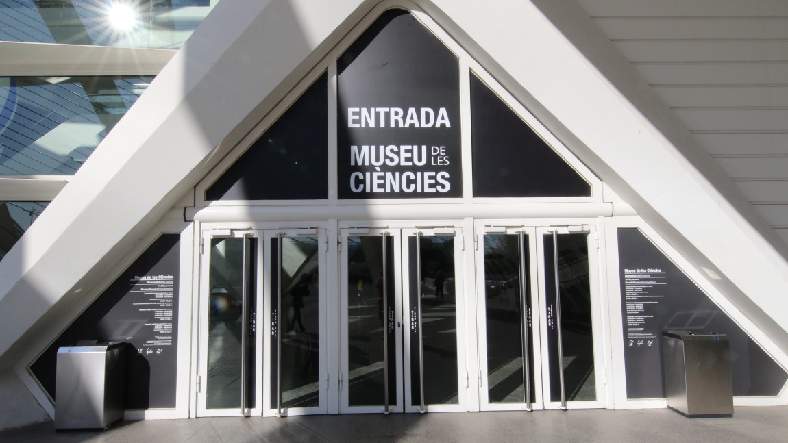 Entrance to Museum of Science