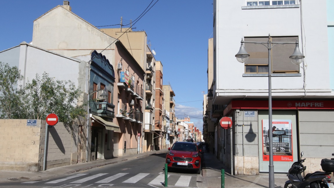 Carrer Major de Natzaret street