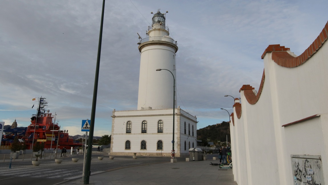 La Farola de Mlaga lighthouse