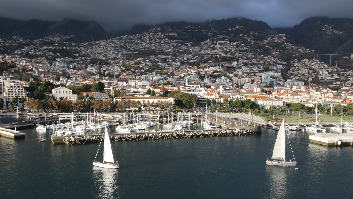 Departing Funchal