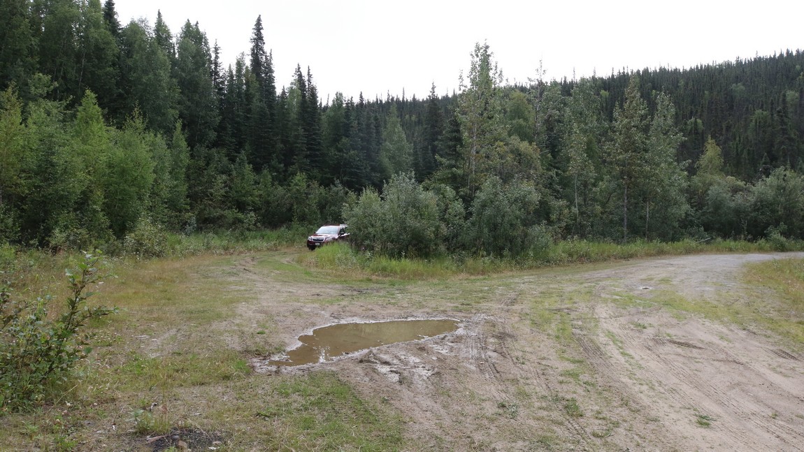 First night campsite