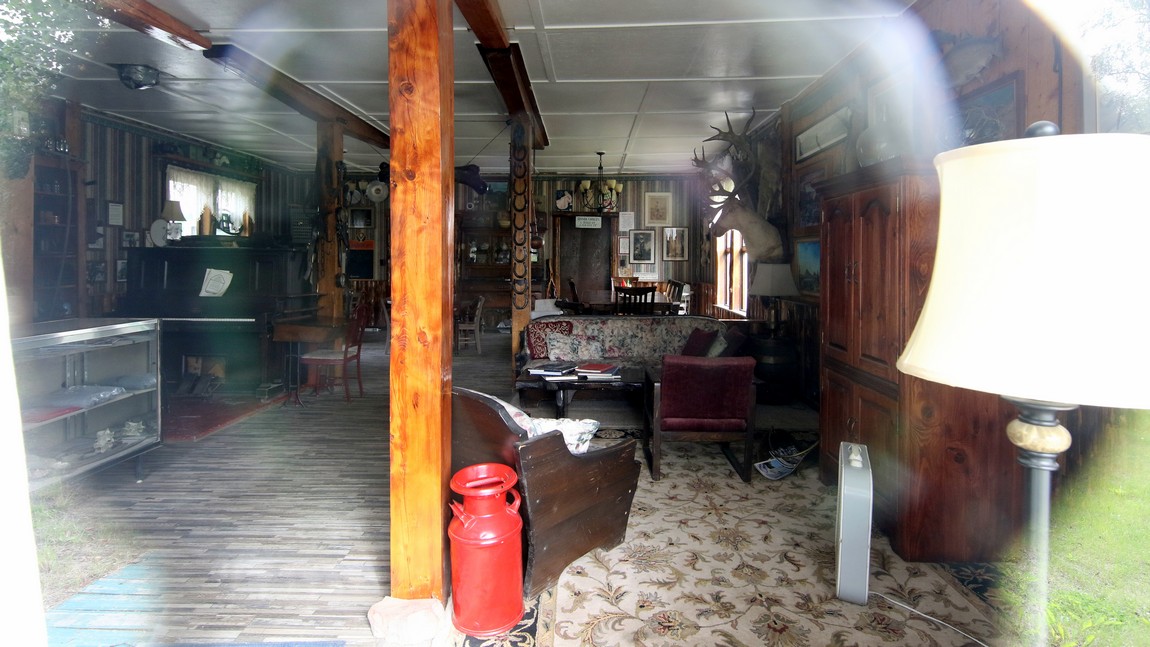 Front window of the Manley Roadhouse