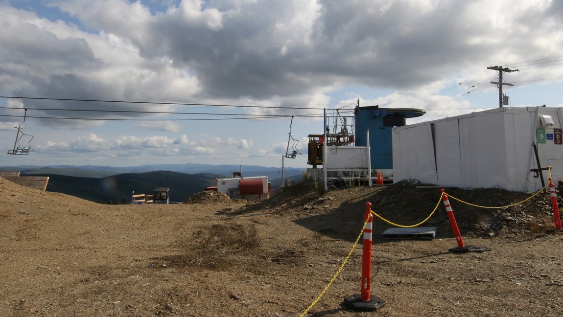 Chair lift at Cleary Summit