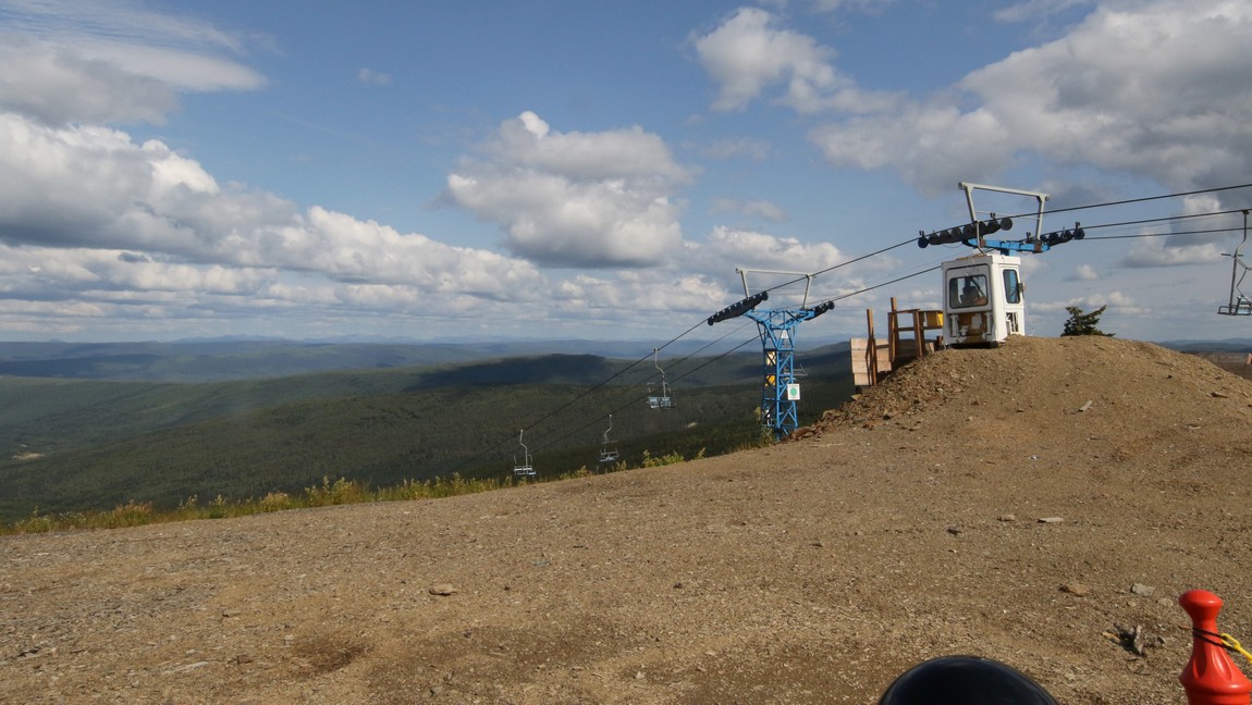 Chair lift at Cleary Summit