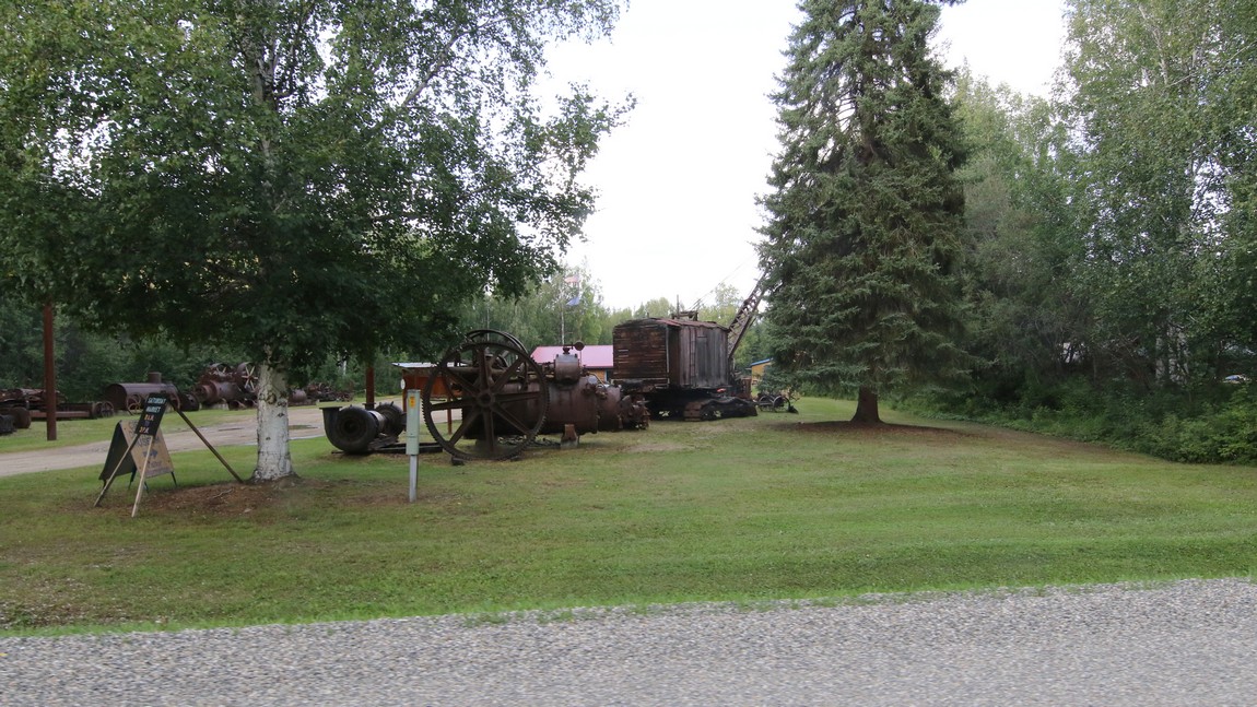 Outside the museum