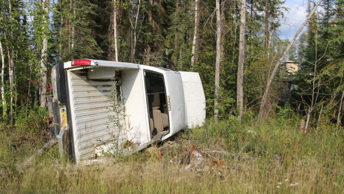 Abandoned car