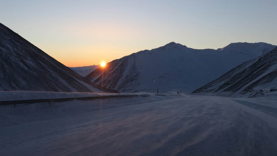 Descending from Atigun Pass