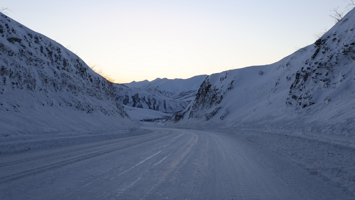 Descending from the Chandalar Shelf