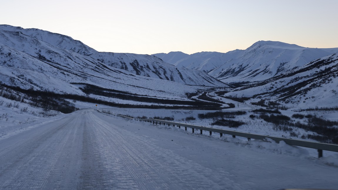 Descending from the Chandalar Shelf